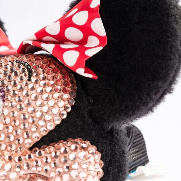 Vintage 90s Minnie Mouse Character Hat Disney‎ Trucker Snapback Bling Maximalist main image 5